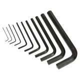 L-Wrench Hex Key Set Short Arm .7-10mm 12 Pc redirect to product page